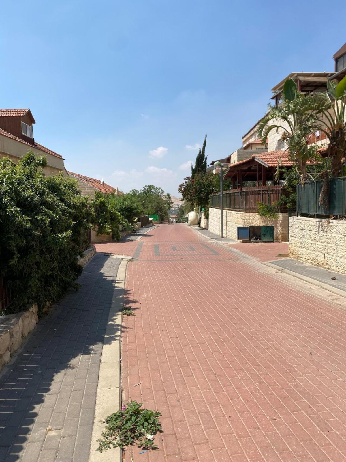 דירת גן מרווחת במיקום מעולה עם נטפליקס חינמי Daire Ma'ale Adumim Dış mekan fotoğraf